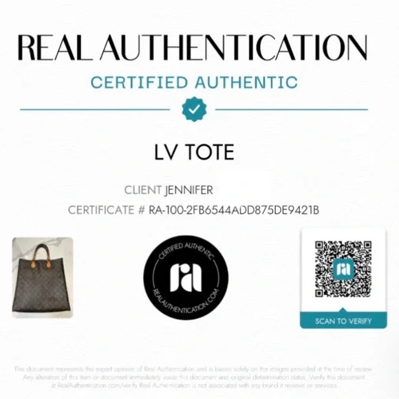Louis Vuitton Sac Plat Tote Bag with Certificate of Authenticity - Picture 15 of 15